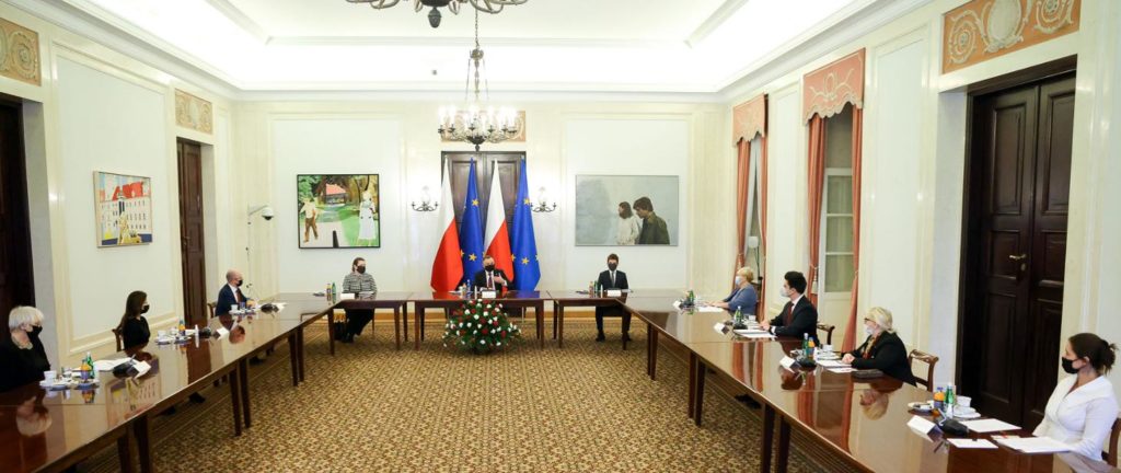 Spotkanie Członków Państwowej Komisji ds. Pedofilii z Prezydentem RP Andrzejem Dudą