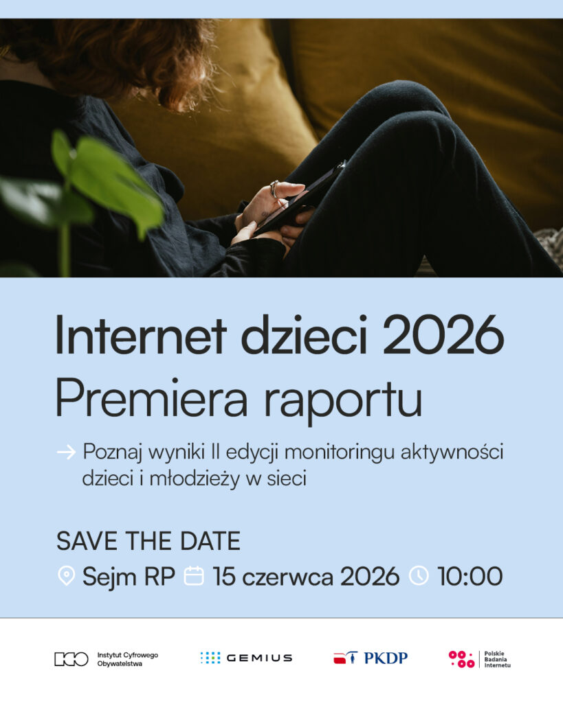 [PREMIERA] „Internet dzieci 2026” 